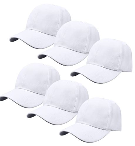 Sublimation Blank Hat - 6 Pack
